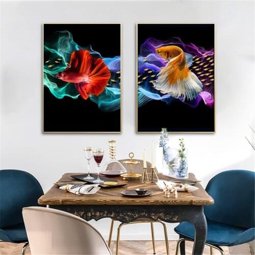 Goldfish Koi 5d diy diamond painting Cross stitch kit full drills square diamond mosaic sale embroidery fantasy art decor N854