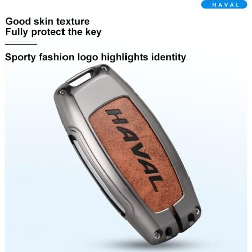 YOCASTY For The Great Wall Haver H6 Car Key Set Harvard H6 Key Bag Remote Control Case Buckle Car Accessories