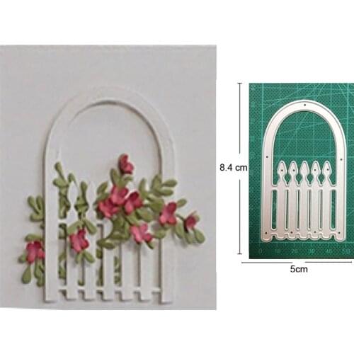 Craft dies metal cutting dies cut die Fence Lace Background Frame Scrapbooking dies paper knife mould blade punch steencils dies