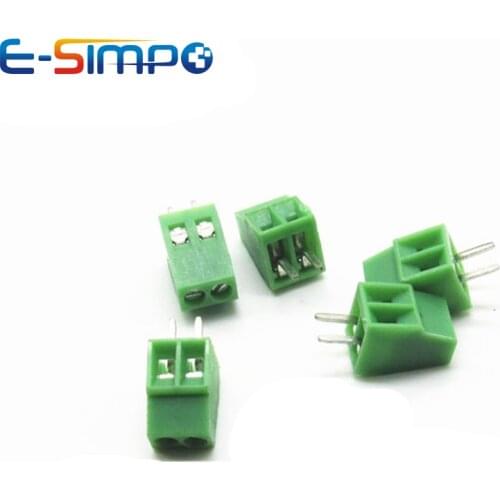 10pcs 2.54mm Pitch 128-2.54-2P/3P/4P/5P/6P/8P-16P 150V6A CE Rohs Mini MPT 0,5/2-2,54-17256 PCB Screw Wire Terminal Block SPlice