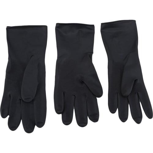 1 Pair Hair Thicker Rubber Gloves Hair Dyed Gloves Durable Anti-Slip Beauty Salons Hairdressing Hair Care Styling Tools Hot