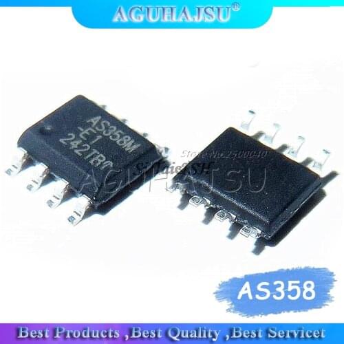 10pcs/lot AS358 AS358M-E1 SOP8