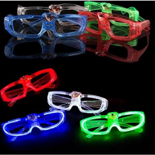 20 Pack LED Light Up Glasses Glow in The Dark Party Supplies Party Toys Gifts for Birthday Holiday Wedding