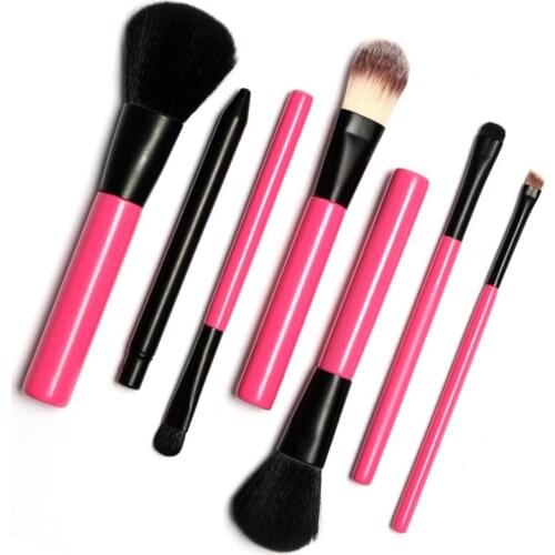 7pcs Professional Goat Hair Makeup Brush Set Tools Cosmetic Make Up brushes beauty women tool