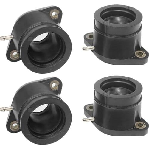 4 pcs Motorcycle Carburetor Intake Manifold Pipe Interface Adapter for Yamaha XJR1200 XJR 1200 SP XJR1300 XJR 1300 SP 1994-2005