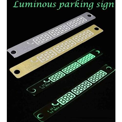 Alijunda 15 * 2cm temporary parking phone number card for Dodge Journey JUVC/Charger/DURANGO/CBLIBER/SXT/DART