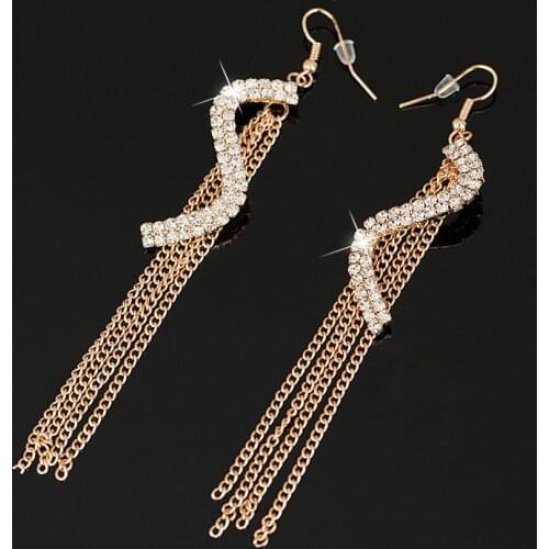 Free Shipping gold Earring Fashion Earrings Jewelry Evening Earrings For Dress Luxury Earrings Women Accessories ##E109