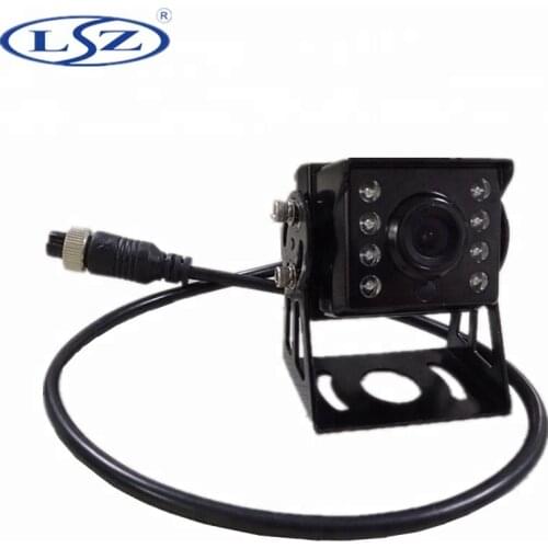 Side rear view reversing image car camera AHD960P megapixel 12V wide voltage small car / cash truck / trailer / crane/boat