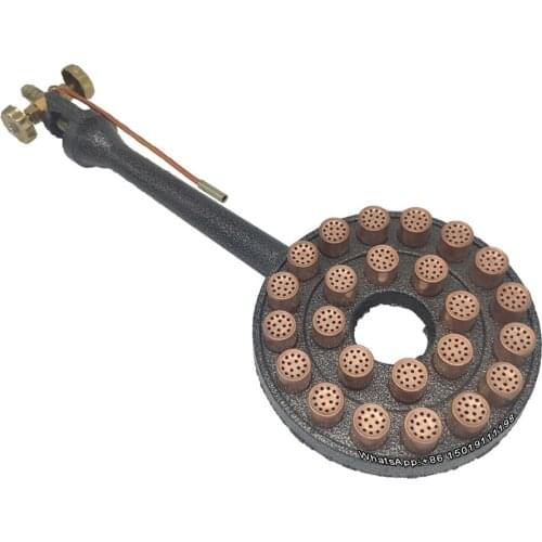 24 hole household gas stove,22.5btu burner,portable burner,desktop outdoor gas stove,flat bottom stove