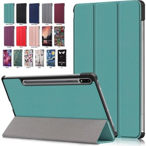 Case For Samsung Galaxy Tab S7 FE 12.4 inch SM-T736 Case Protective Magnetic Smart Cover For Galaxy Tab Tap S7 FE 12.4'' T736B