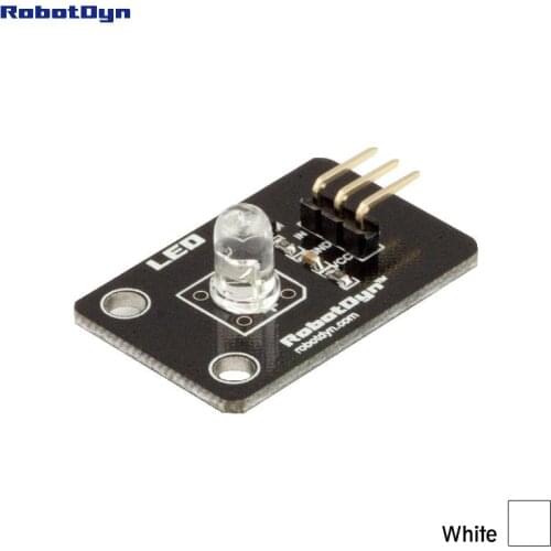 Color LED module (WHITE). 3.3V/5V