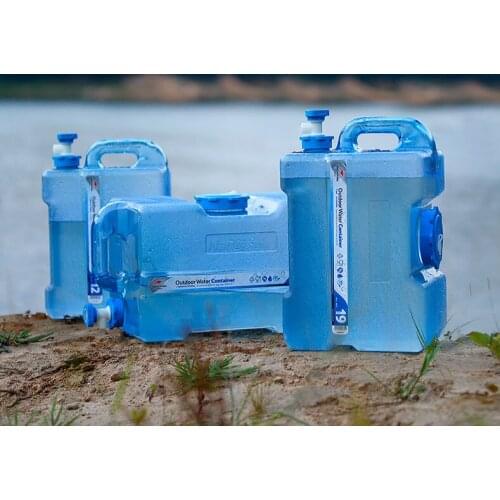 12L Outdoor drinking water bucket PC7 material Car water tank no include Bisphenol A -20 to 100 degree