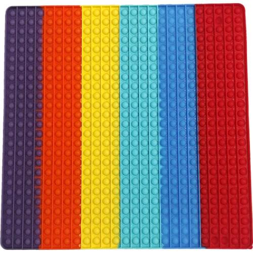 Super Big Size Push Bubble Fidget Toys 30/40/50cm Push Bubble Board Hot Adult Stress Relief Squishy Kids Anti-stress Squeeze toy