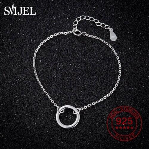 SMJEL Silver Bracelets