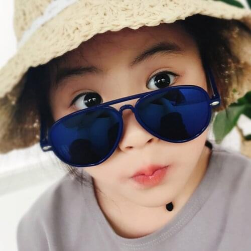 Vintage Sunglasses For Kids Aviation Style Children Sun Glasses Brand Designer 100% UV400 Protection Glasses Oculos De Sol Gafas