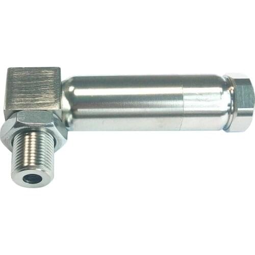 Stainless Steel O2 Oxygen Sensor Angled Adapter M18 x1.5 Premium Quality
