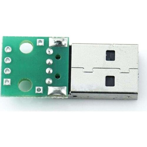 USB to DIP Adapter Converter 4pin for 2.54mm PCB Board DIY Power Supply Environmentally friendly materials