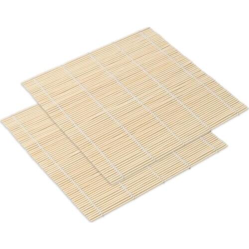 DIY Bamboo Sushi Maker Set Sushi Curtain Rice Sushi Making Kits Roll Cooking Tools Chopsticks Spoon Sushi Blade