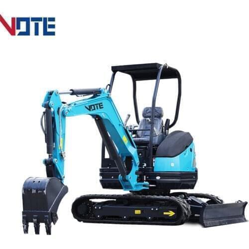 2.6 Ton Mini Excavator With Canopy Small Digger Can Be Equipped With A Cab And A Variety Of Auxiliary Equipment