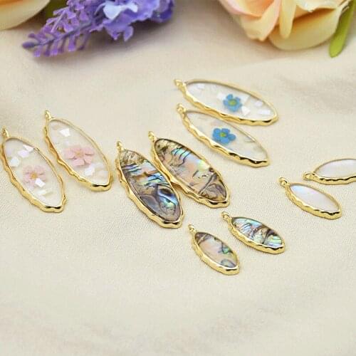 Min order 12pcs/lot Epoxy Dried flowers core geometry ovals shape alloy floating locket charms diy jewelry earring accessory