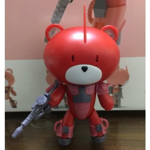MK Motor King Model HG 1/144 Petit BEARGGUY Char Red Zaku Gundam with Led DJ023