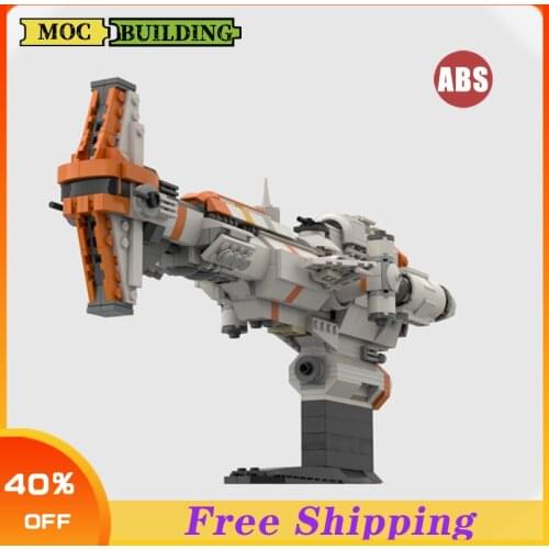 MOC-57178 Star Series Movie Hammerhead Corvette (Micro Fleet Scale) Model Building Blocks Diy Toys Bricks Educational Xmas Gift