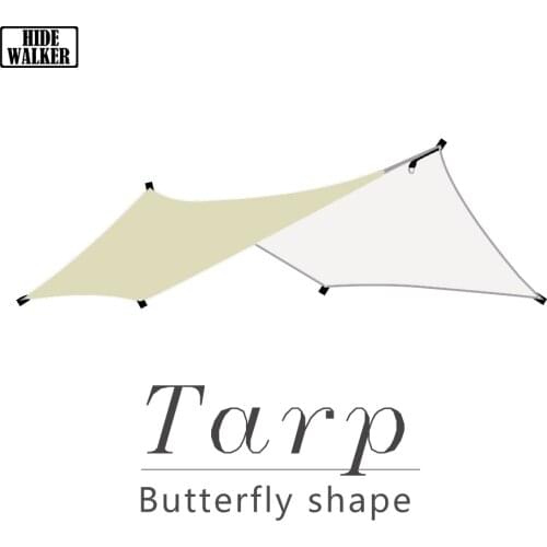 3x4m Outdoor Camping Awning Hexagon Waterproof Sun Shelter for Tourism Picnic Pool Shade Sail Sunshade Canopy Pergola Tarp Tent