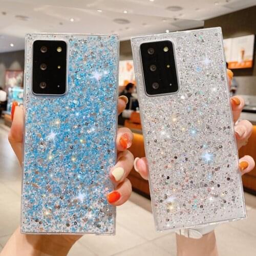 Luxury Bling Glitter Sequin Case For Samsung Galaxy A21S A30S A12 A50 A32 A52 A02S A31 A72 A51 A71 S21 Ultra Soft Silicone Cover