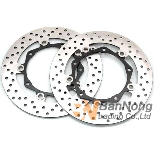 For YAMAHA XP TMAX500 2004-2007 CNC Front Rear Brake Rotors Brake Disc T-MAX 500 XP TMAX 500 T MAX500 2005 2006 XP