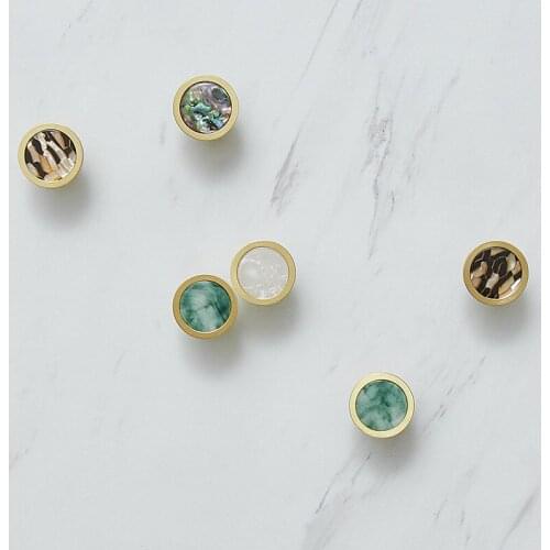 1Pcs Hooks Shell Nordic Pastoral White Gold Bathroom Indoor Kitchen Hallway Wall Clothes Hooks Wall Hangings Row Hooks