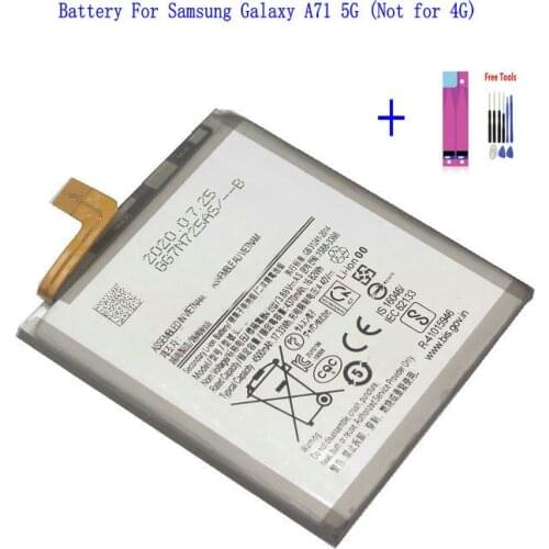 1x New 4500mAh Repalcement Battery For Samsung Galaxy A71 5G (Not for 4G) Batteries + Repair Tools kit