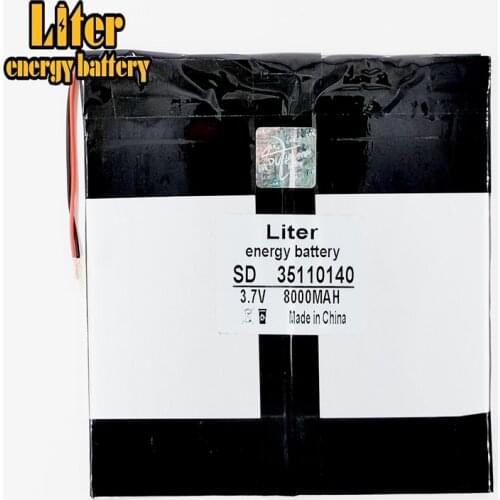 3.7V 35110140 33110140 8000mah VI40 dual-core V971 dual-core tablet edition of SGR241 battery