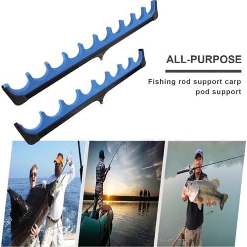 8/10 Rod Fishing Rod Holder Feeder Pod Stand Holder 45cm/50cm EVA Soft Fishing Pole Tackle Carp Fishing Accessories Pesca