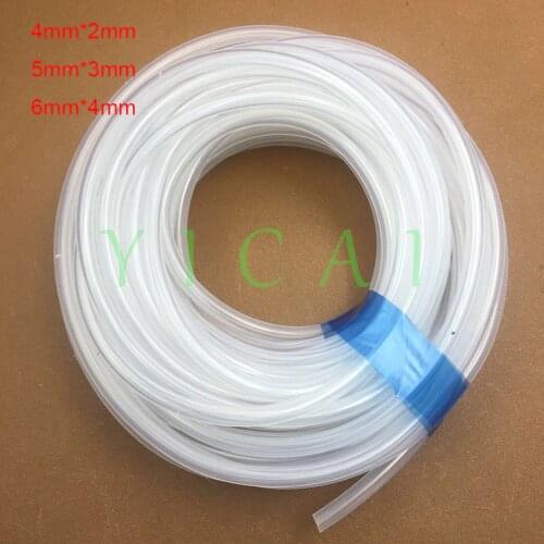 10M DX5 DX7 TX800 XP600 printhead silicone ink tube for Epson Mutoh Roland Xenons Yaselan Design Aifa printer cap pump hose pipe