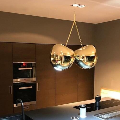 Pendant Lights Italian Cherry Modeling Led Hanging Lamp Living Room Decoration Dining Room Bar Counter Bedroom Modern Chandelier