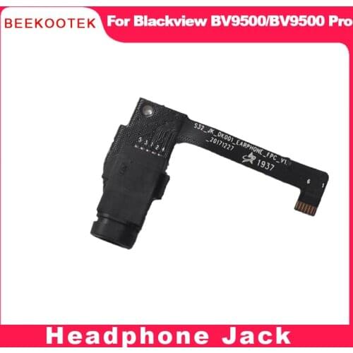 100% New Original 3.5mm Headphone Jack Flex Cable For Blackview BV9500 Plus Socket Audio Jack Connector Replacement Accessories