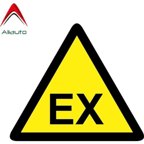 Aliauto Warning Car Sticker Personality Danger Explosive Waterproof Decal Accessories PVC for Volvo S60 Lifan X60 Mini,12cm*10cm