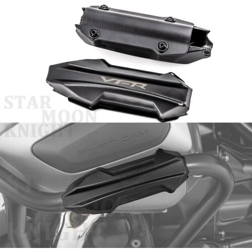 Motorcycle Crash Bar Bumper Engine Guard Protector Decorative Block 25mm For HONDA Africa Twin CRF1000L NC700X VFR1200X