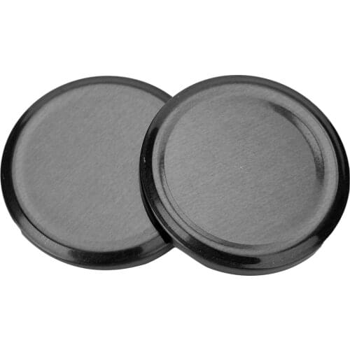 20Pc 73/85mm Metal Lids Drinking Cups Glass Jars Leak Proof Silicone Seals Caps Secure Storage Lid Covers for Mason Ball Canning