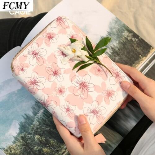 Kawaii A5 Zipper Replaceable Notebook Briefcase File Executive Folder Travel Notepad Suit Office Accessories