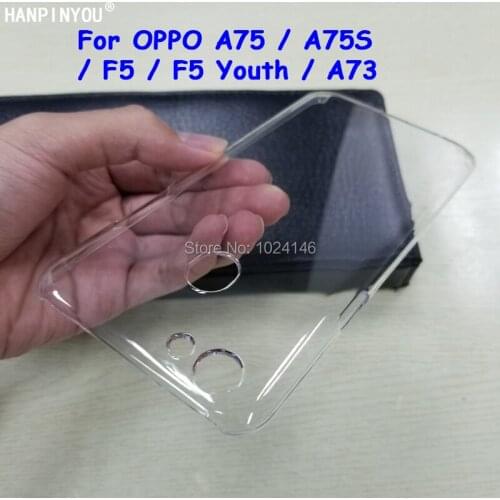 For OPPO F5 Youth / A75 A75S / A73 6.0" New Slim Crystal Transparent Hard PC Back Case Cover Protection Skin Shell