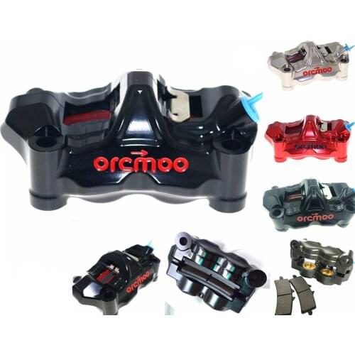 Universal Motorcycle 4 piston Gp4 RX Radial Brake Caliper 100mm / 108mm Mounting For Honda Yamaha Kawasaki Suzuki Ktm Ducati