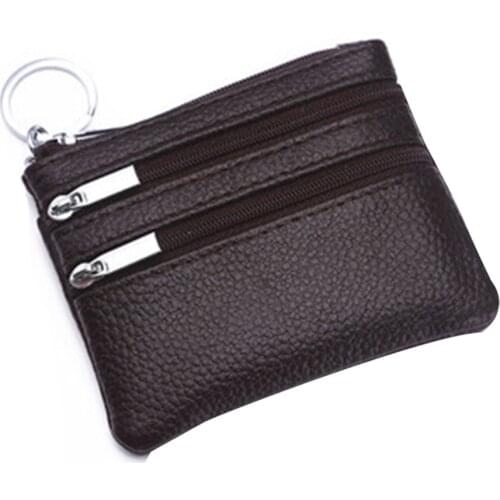 Women Fashion Leather Mini Purse Wallet Portafoglio Donna Hot Sale Coin Card Holder Ladies Zipper Wallet 2020