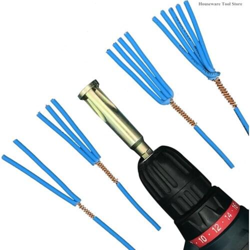 1pc Electrical Twist Wire Connector 2.5-4Square Hole Electrician Universal Automatic Twist Stripping Doubling Machine Connector