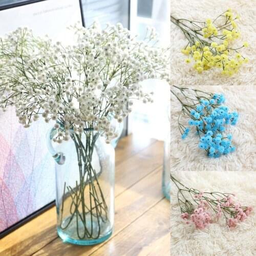 1 Pc Gypsophila Plastic Artificial Flower Romantic Wedding Party Home Decor Weddings Stages Bedrooms Parks Offices Dining Rooms