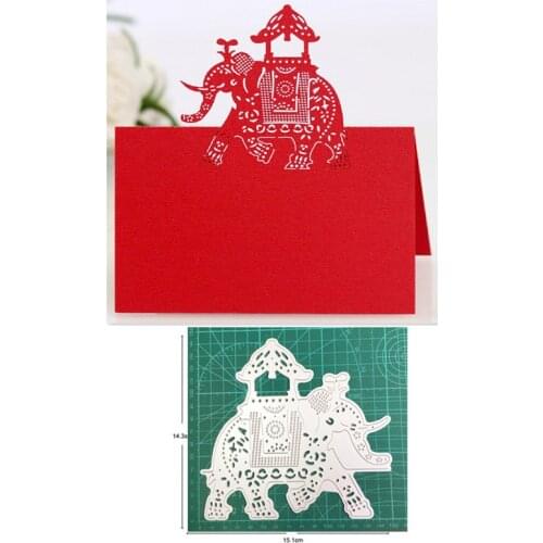 2021 metal cutting dies cut die mold Christmas Elephant Scrapbook paper craft knife mould blade punch stencils dies Cutting dies