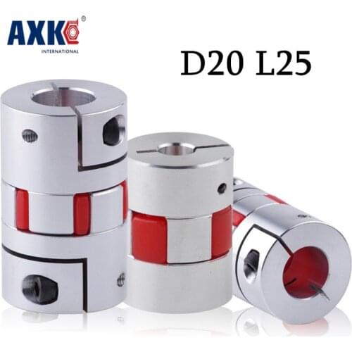 3pcs 8x10mm Cnc Motor Bf Jaw Spider Plum Shaft Coupler Flexible Coupling D20 L25 4mm 5mm 6mm 6.35mm 7mm 8mm 10mm .25 1/4"