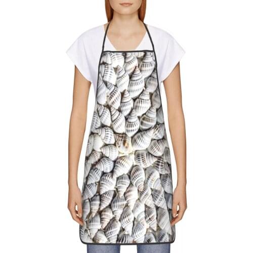 Abstract Kitchen oil resistant wreath Bacon Lover kitchen aprons Cooking accessories for Women 72*52cm