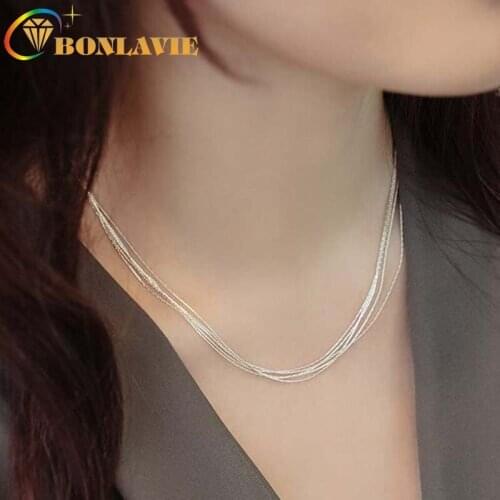 BONLAVIE Silver Chokers