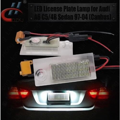 License lamp applicable to for Audi A6 C5 / 4B led license